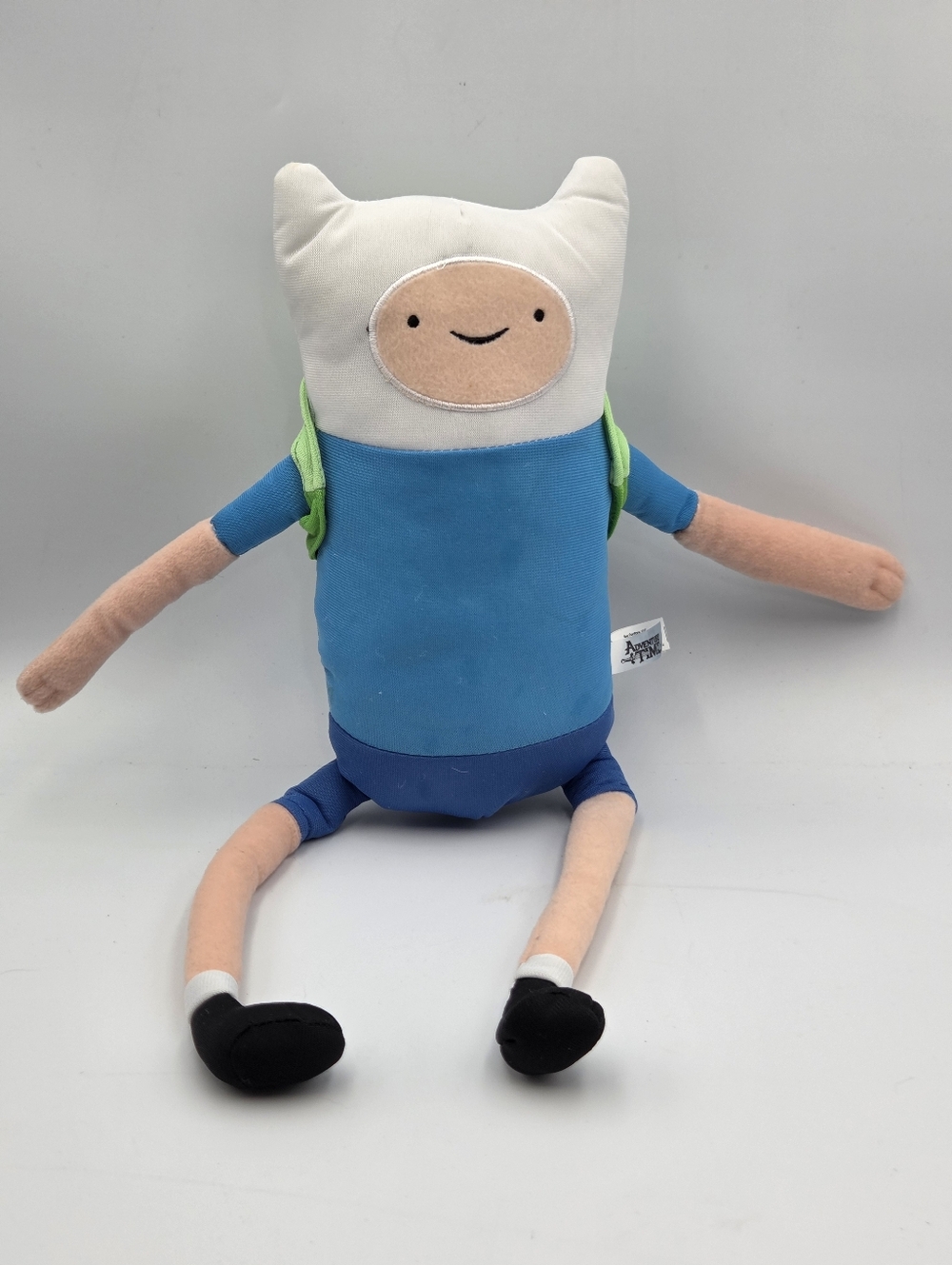 The Toy Factory Cartoon Network Adventure Time Finn Plush Stuffed Animal 16"